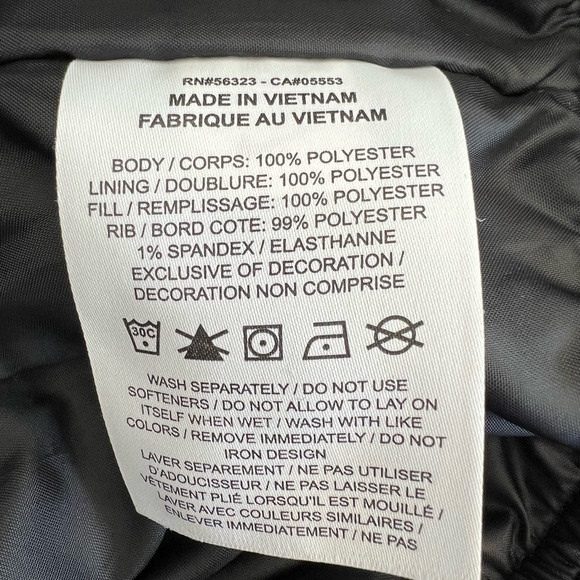 Nike Women’s satin black with gold chain bomber jacket size XS - Picture 13 of 14